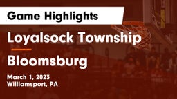 Loyalsock Township  vs Bloomsburg  Game Highlights - March 1, 2023