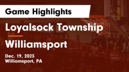 Loyalsock Township  vs Williamsport  Game Highlights - Dec. 19, 2023