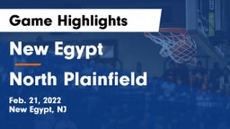New Egypt  vs North Plainfield  Game Highlights - Feb. 21, 2022