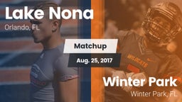 Matchup: Lake Nona High vs. Winter Park  2017