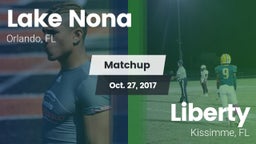 Matchup: Lake Nona High vs. Liberty  2017
