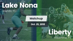 Matchup: Lake Nona High vs. Liberty  2018