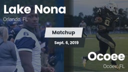 Matchup: Lake Nona High vs. Ocoee  2019