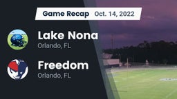 Recap: Lake Nona  vs. Freedom  2022