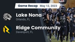Recap: Lake Nona  vs. Ridge Community  2023