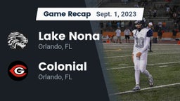 Recap: Lake Nona  vs. Colonial  2023