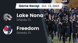 Recap: Lake Nona  vs. Freedom  2023