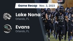 Recap: Lake Nona  vs. Evans  2023