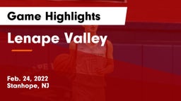 Lenape Valley  Game Highlights - Feb. 24, 2022