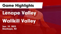 Lenape Valley  vs Wallkill Valley  Game Highlights - Jan. 19, 2023