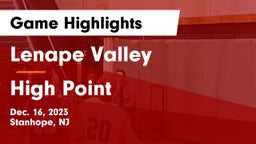 Lenape Valley  vs High Point  Game Highlights - Dec. 16, 2023