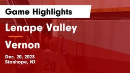 Lenape Valley  vs Vernon  Game Highlights - Dec. 20, 2023