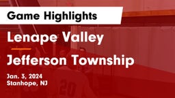 Lenape Valley  vs Jefferson Township  Game Highlights - Jan. 3, 2024
