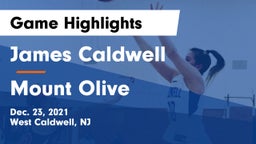 James Caldwell  vs Mount Olive  Game Highlights - Dec. 23, 2021