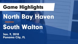 North Bay Haven  vs South Walton  Game Highlights - Jan. 9, 2018