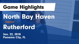 North Bay Haven  vs Rutherford Game Highlights - Jan. 22, 2018