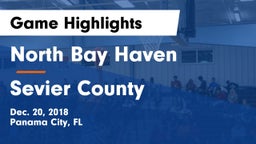 North Bay Haven  vs Sevier County  Game Highlights - Dec. 20, 2018