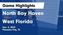 North Bay Haven  vs West Florida Game Highlights - Jan. 4, 2019