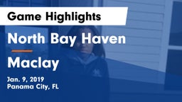 North Bay Haven  vs Maclay  Game Highlights - Jan. 9, 2019