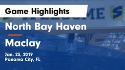 North Bay Haven  vs Maclay  Game Highlights - Jan. 23, 2019