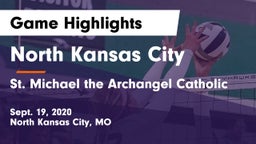 North Kansas City  vs St. Michael the Archangel Catholic  Game Highlights - Sept. 19, 2020
