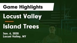 Locust Valley  vs Island Trees  Game Highlights - Jan. 6, 2020