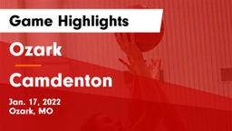 Ozark  vs Camdenton  Game Highlights - Jan. 17, 2022