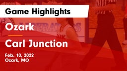 Ozark  vs Carl Junction  Game Highlights - Feb. 10, 2022