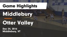 Middlebury  vs Otter Valley  Game Highlights - Dec 24, 2016