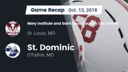 Recap: Mary Institute and Saint Louis Country Day School vs. St. Dominic  2018