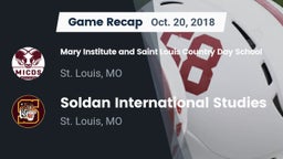 Recap: Mary Institute and Saint Louis Country Day School vs. Soldan International Studies  2018