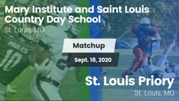 Matchup: MICDS vs. St. Louis Priory  2020