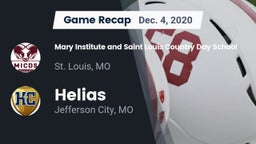 Recap: Mary Institute and Saint Louis Country Day School vs. Helias  2020