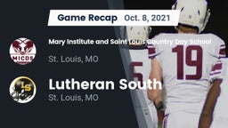 Recap: Mary Institute and Saint Louis Country Day School vs. Lutheran South   2021