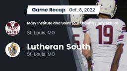 Recap: Mary Institute and Saint Louis Country Day School vs. Lutheran South   2022