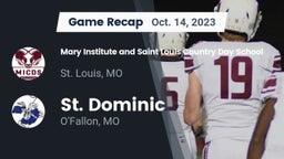 Recap: Mary Institute and Saint Louis Country Day School vs. St. Dominic  2023