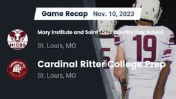 Recap: Mary Institute and Saint Louis Country Day School vs. Cardinal Ritter College Prep  2023