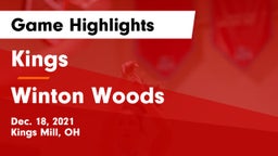 Kings  vs Winton Woods  Game Highlights - Dec. 18, 2021