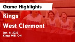 Kings  vs West Clermont  Game Highlights - Jan. 8, 2022