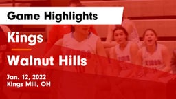 Kings  vs Walnut Hills  Game Highlights - Jan. 12, 2022
