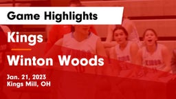 Kings  vs Winton Woods  Game Highlights - Jan. 21, 2023