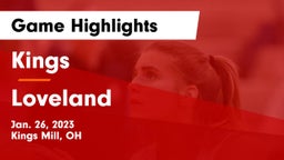 Kings  vs Loveland  Game Highlights - Jan. 26, 2023