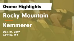 Rocky Mountain  vs Kemmerer  Game Highlights - Dec. 21, 2019