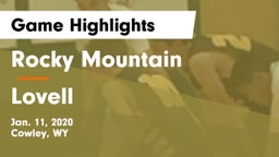 Rocky Mountain  vs Lovell  Game Highlights - Jan. 11, 2020
