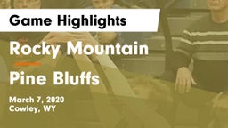 Rocky Mountain  vs Pine Bluffs Game Highlights - March 7, 2020