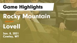 Rocky Mountain  vs Lovell  Game Highlights - Jan. 8, 2021
