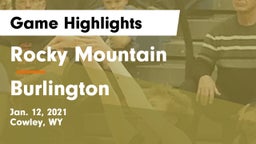Rocky Mountain  vs Burlington Game Highlights - Jan. 12, 2021