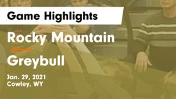 Rocky Mountain  vs Greybull  Game Highlights - Jan. 29, 2021