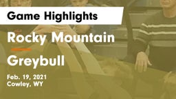 Rocky Mountain  vs Greybull  Game Highlights - Feb. 19, 2021
