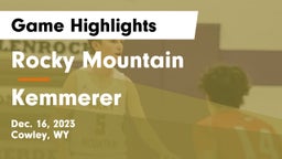 Rocky Mountain  vs Kemmerer  Game Highlights - Dec. 16, 2023